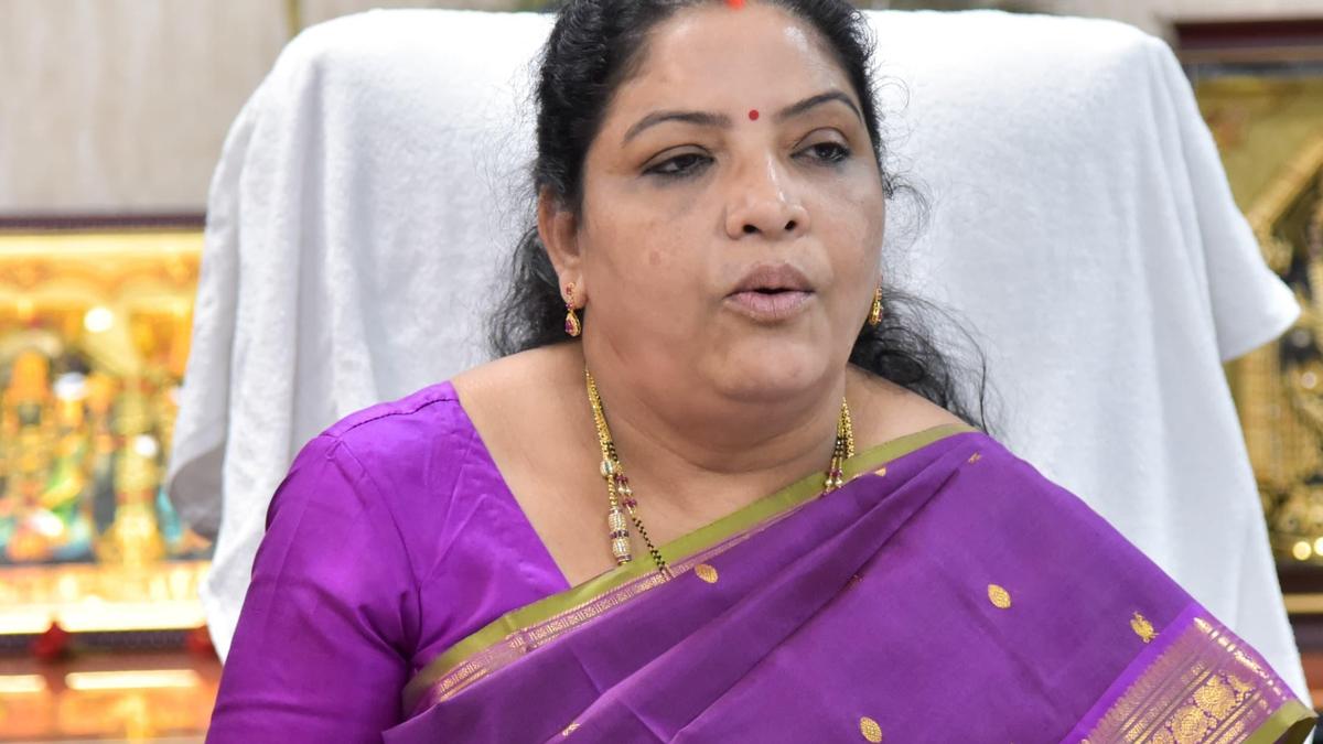 YSRCP thriving on false narratives on NDA govt, says Minister Sandhya Rani