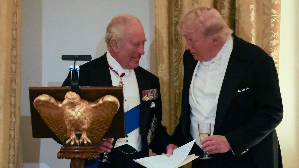 Trump says King Charles does not want Iran to have nuclear weapon