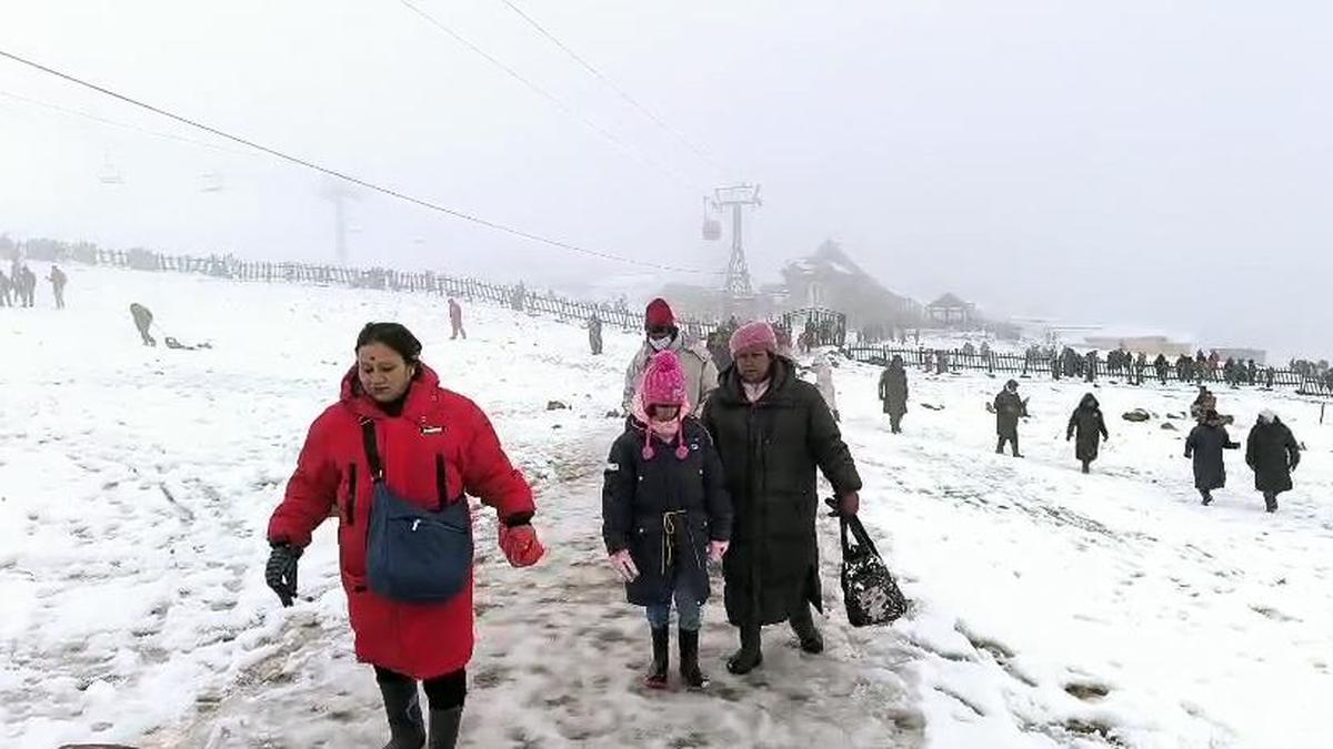Snow in hills, rain in plains as western disturbance sweeps north India