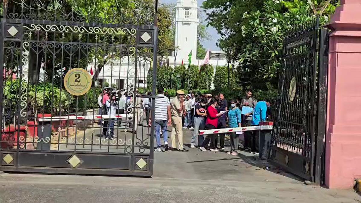 Security breach at Delhi Assembly, masked man drives through gate, flees