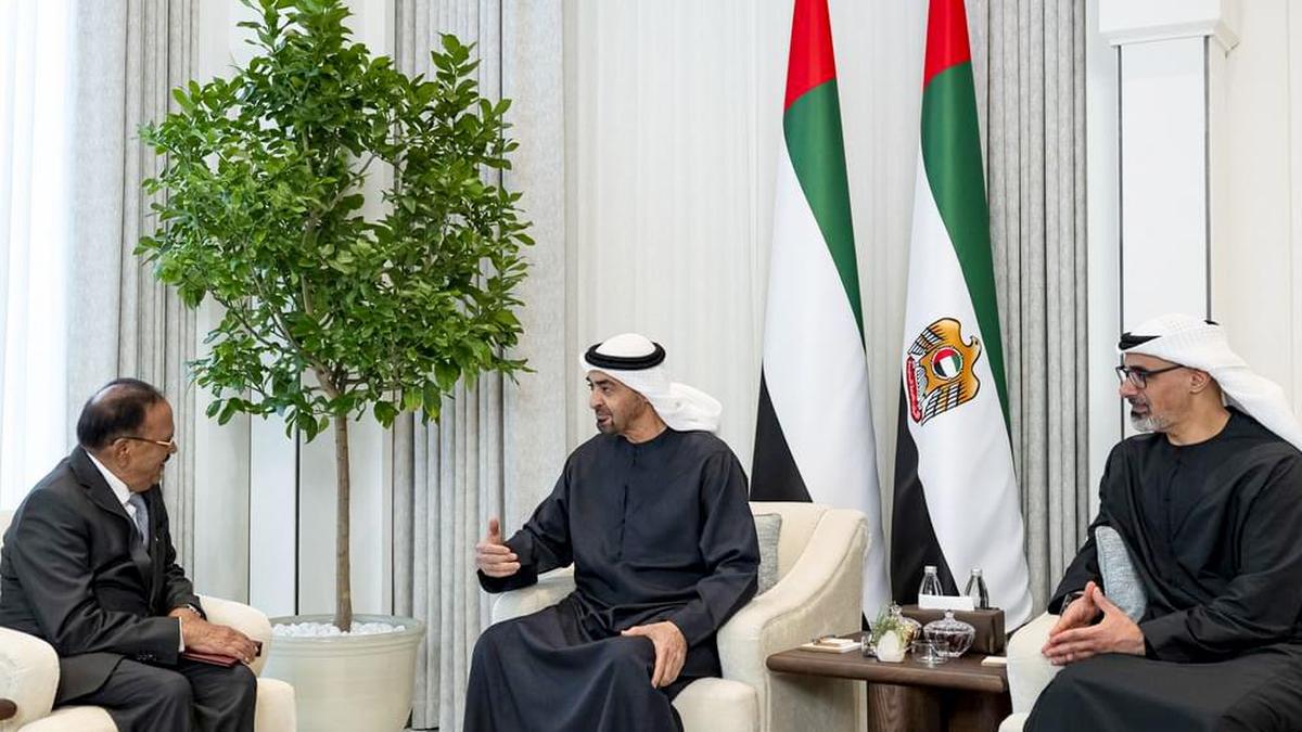 NSA Doval discusses regional situation with UAE President Al Nahyan