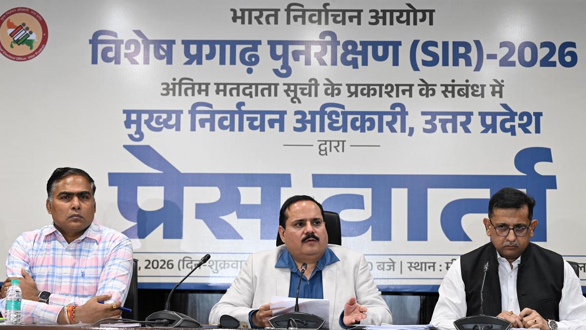 Uttar Pradesh SIR list: Over 84 lakh voters added in final list; total electorate rises to 13.39 crore