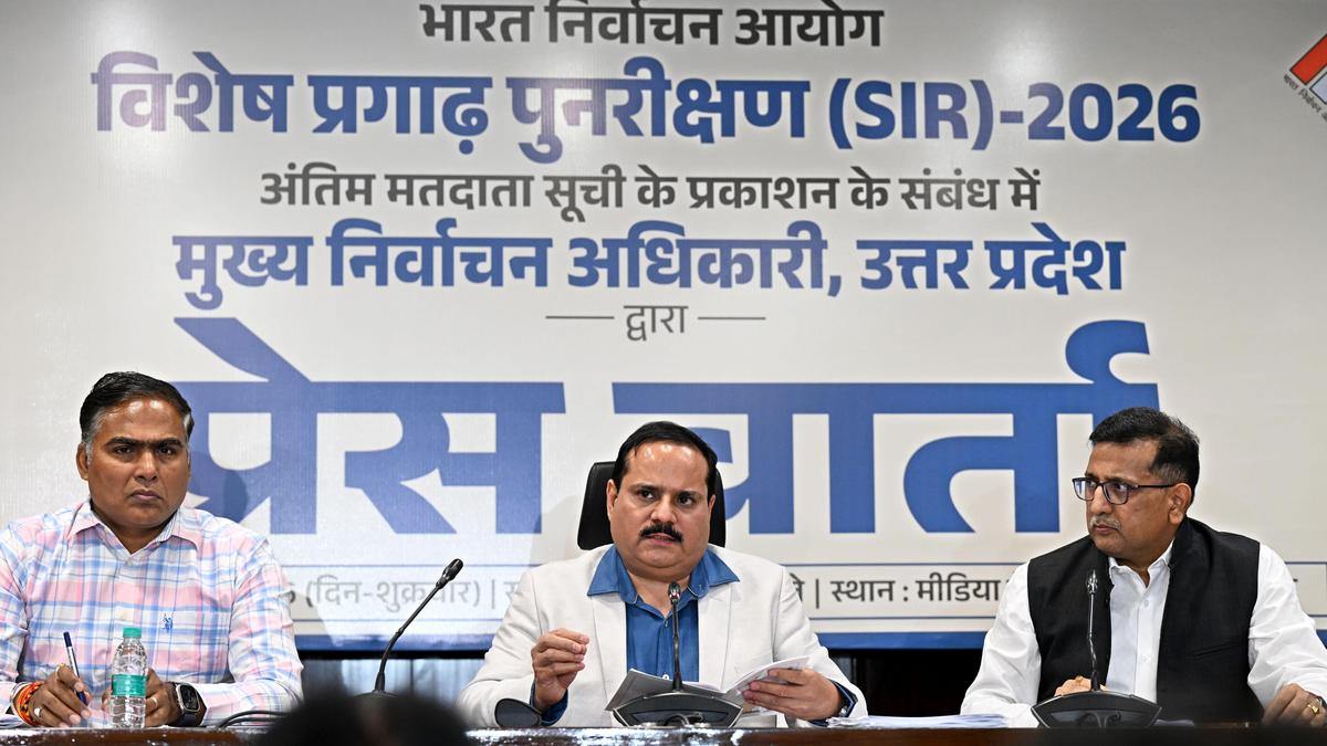 Voters’ lists in 12 States, Union Territories shrink by over 6 crore post SIR