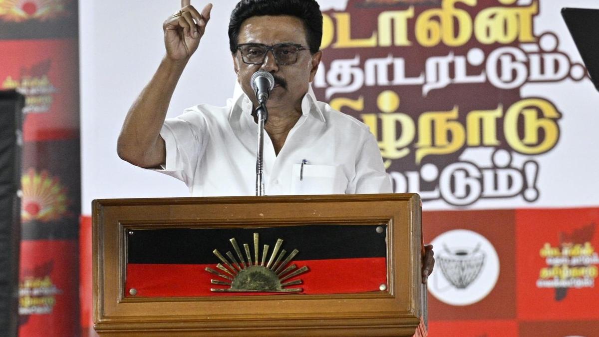 EPS has no achievements to speak of during poll campaign, makes false accusations, says Stalin