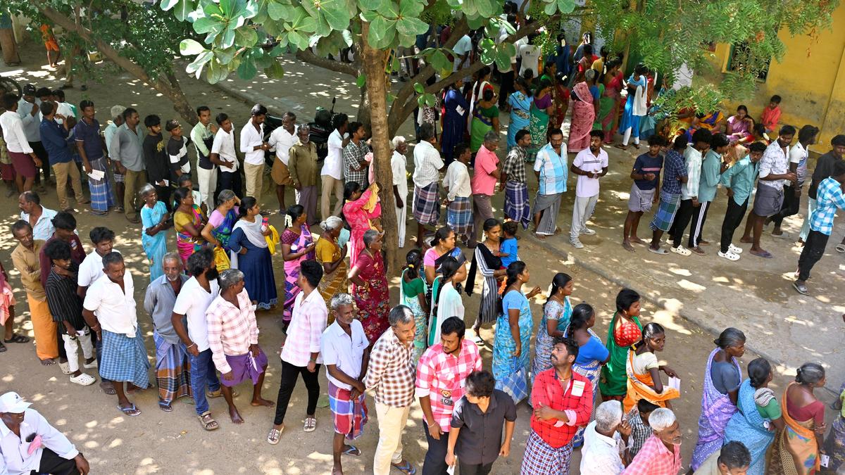 Brisk polling witnessed in Virudhunagar district