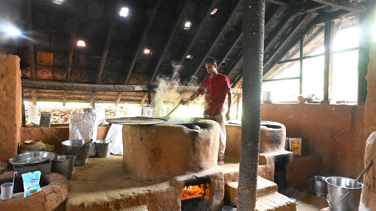 The Simple living in Kurma Gramam village