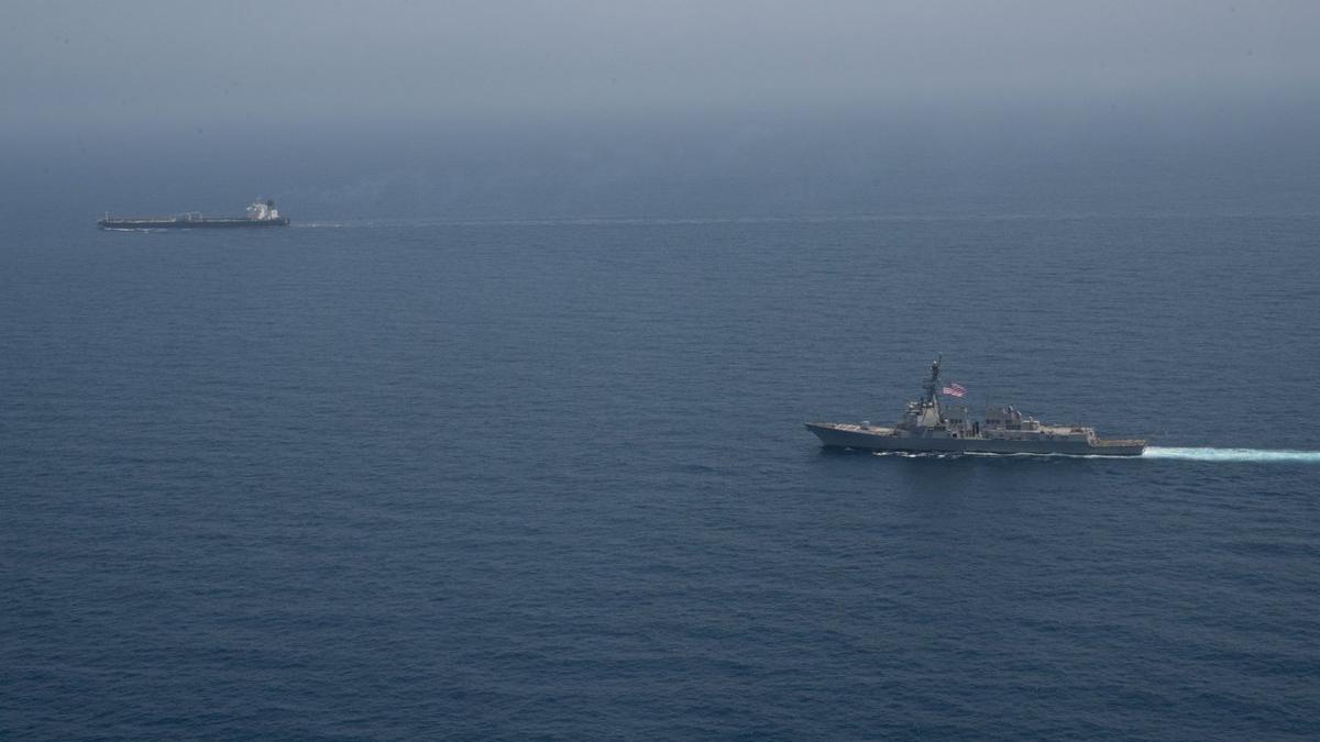 Israel-Iran live: U.S. Navy intercepts Iran-linked vessel in Arabian Sea