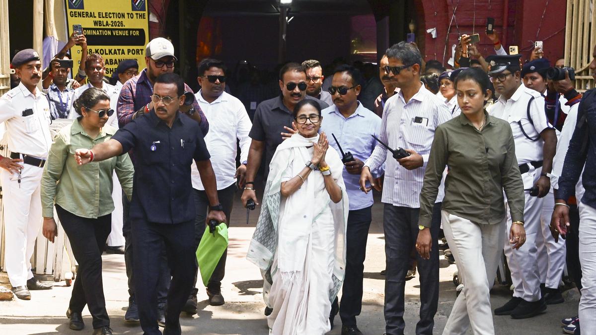West Bengal election 2026: Mamata Banerjee files nomination from Bhabanipur; sets stage for high-stakes poll contest