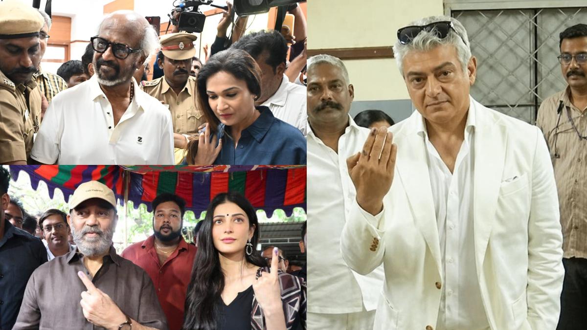 TN Elections 2026 | Rajinikanth, Kamal Haasan, Ajith Kumar and others cast their votes