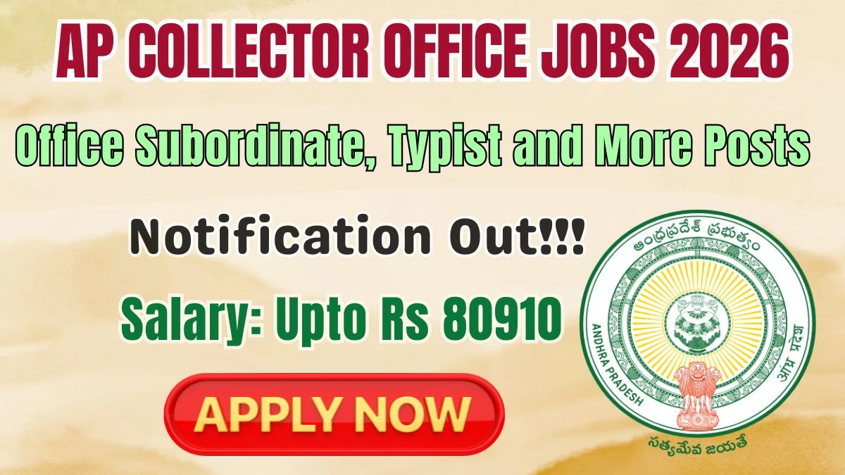 AP Collector Office Recruitment 2026
