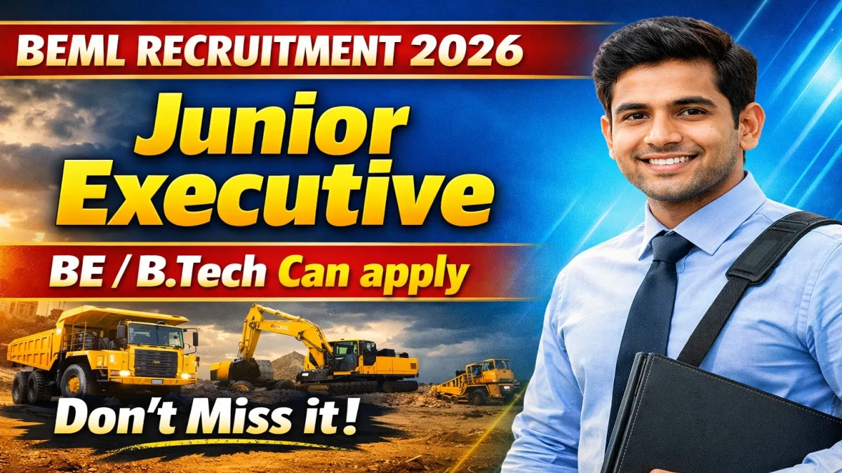 Apply Online for 78 Junior Executive Engineer Posts