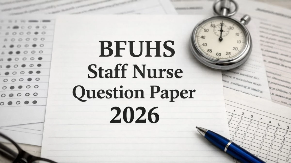 Download Question Paper and Answer Key PDF Here