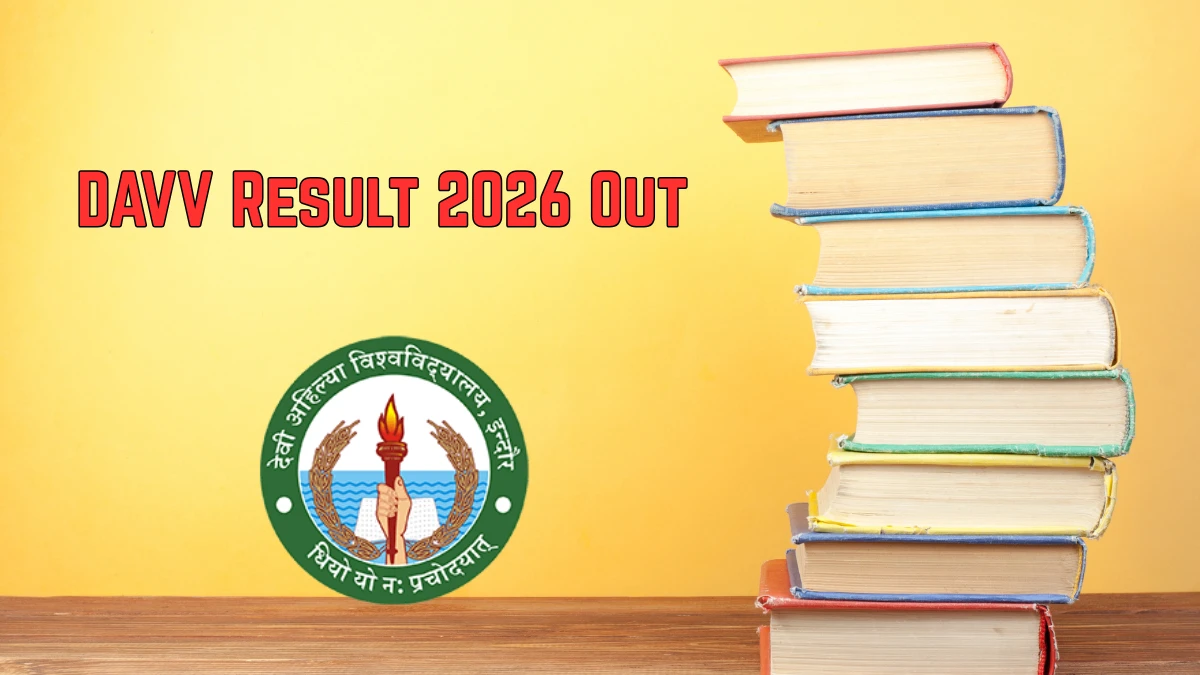 DAVV 1st Sem Result 2026 Out