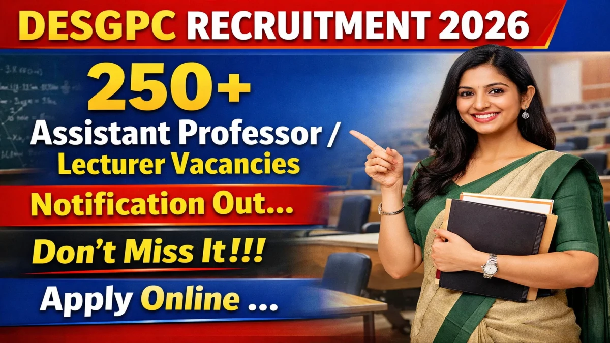 Apply Online for 268 Assistant Professor/Lecturer Vacancies