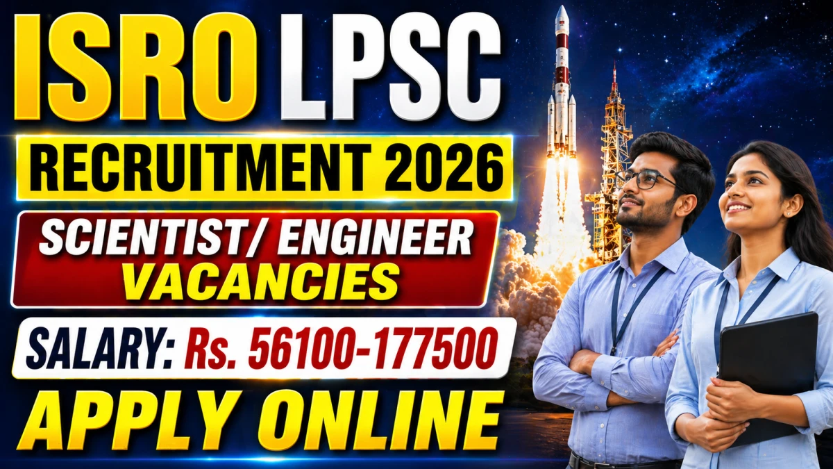ISRO LPSC Scientist/ Engineer Recruitment 2026