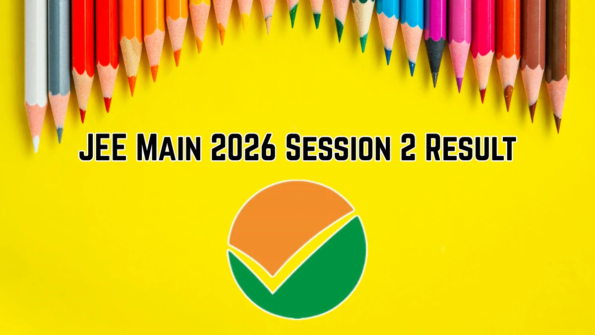 JEE Main 2026 Session 2 Result (Out Today)