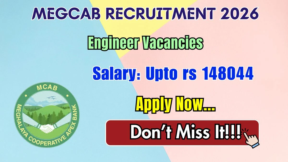 MEGCAB Engineer Recruitment 2026 – Apply Offline
