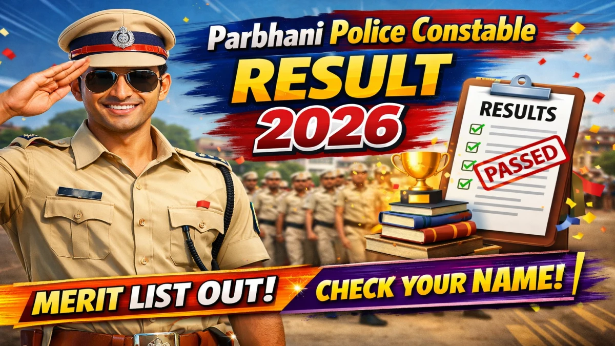 Parbhani Police Constable Result 2026 OUT (Direct Link)