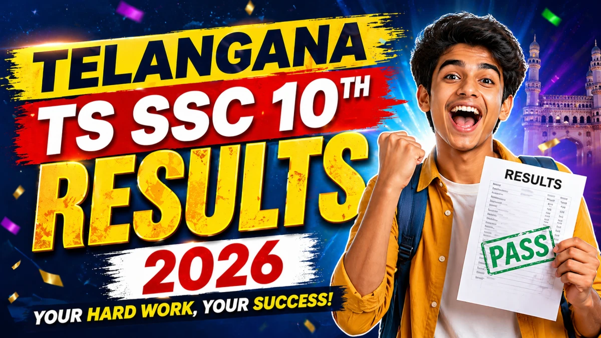 Telangana TS SSC 10TH Results 2026