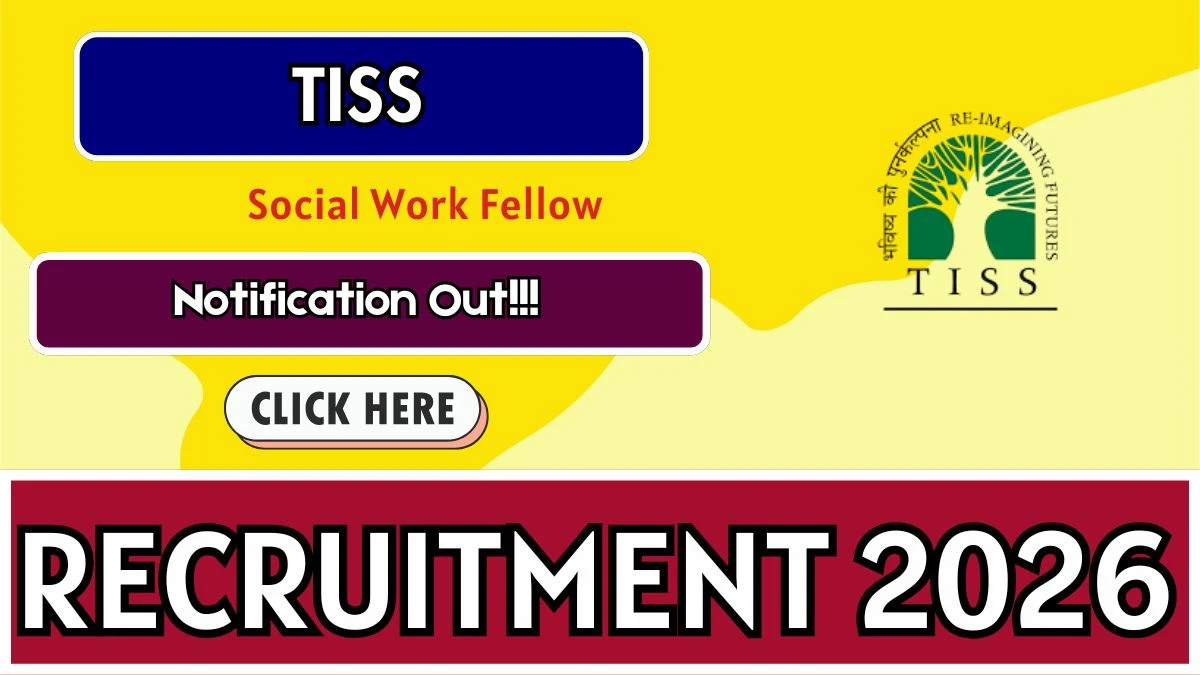 TISS Social Work Fellow Recruitment 2026