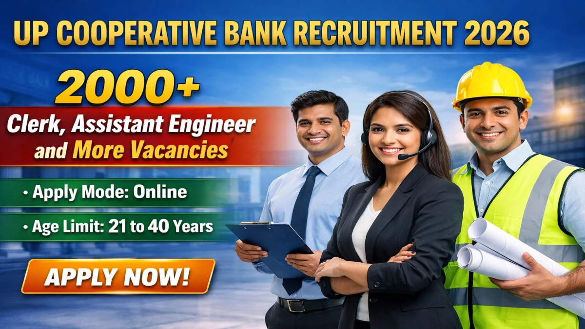 UPCISB Recruitment 2026 – Apply Online for 2,085 Clerk, Junior Manager and More Vacancies