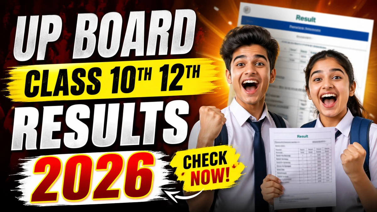 UPMSP UP Board Class 10th 12th Result 2026 Out