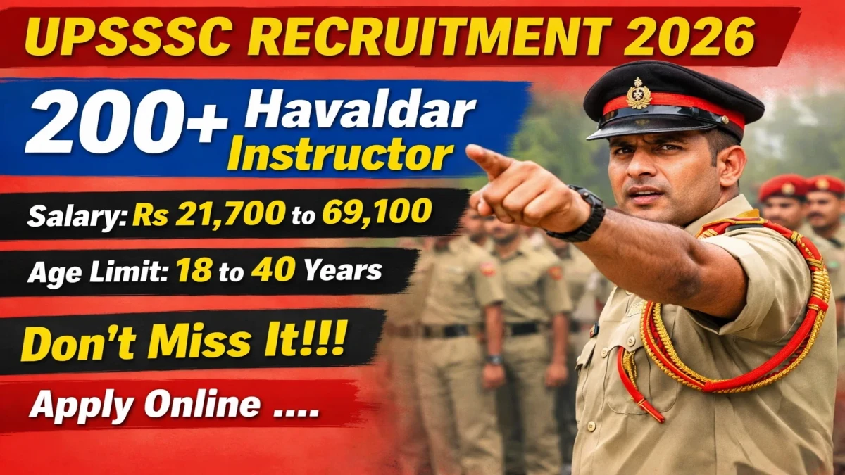 UPSSSC Group C Recruitment 2026 Notification Out