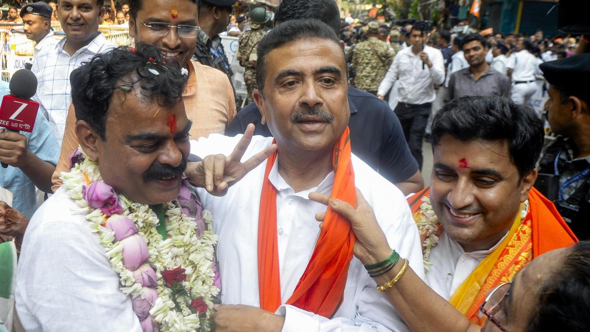 Suvendu Adhikari elected BJP Legislature Party leader in Bengal