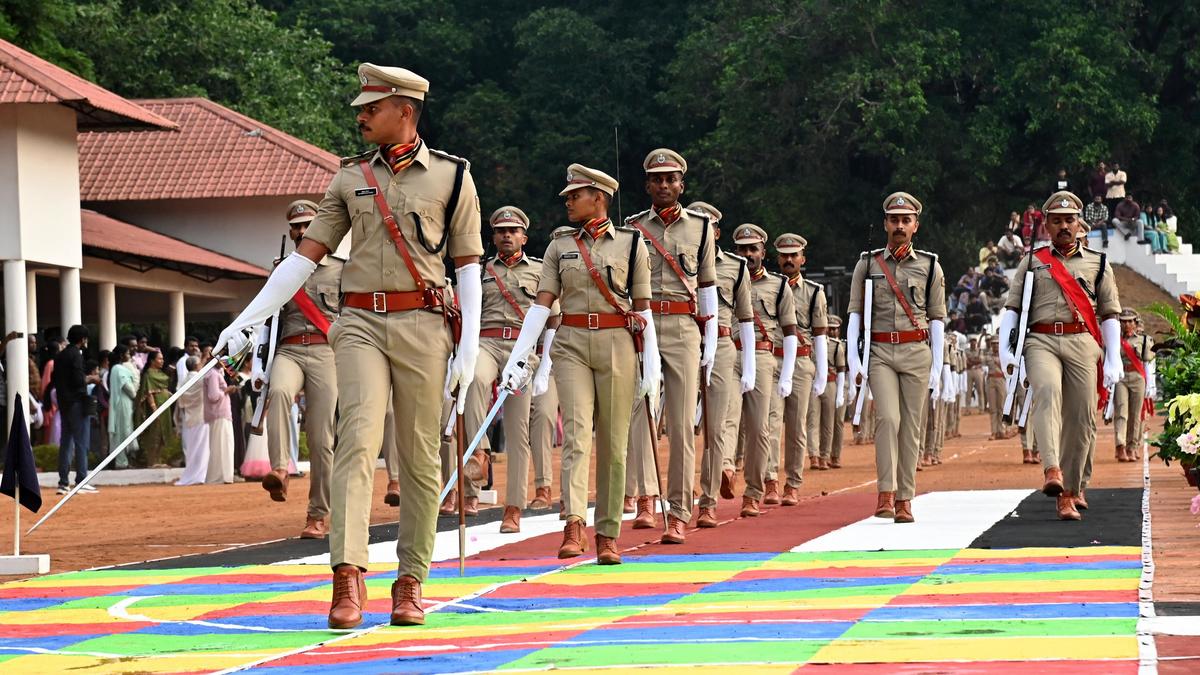 Passing out parade of 60 Kerala Police Sub-Inspector trainees held