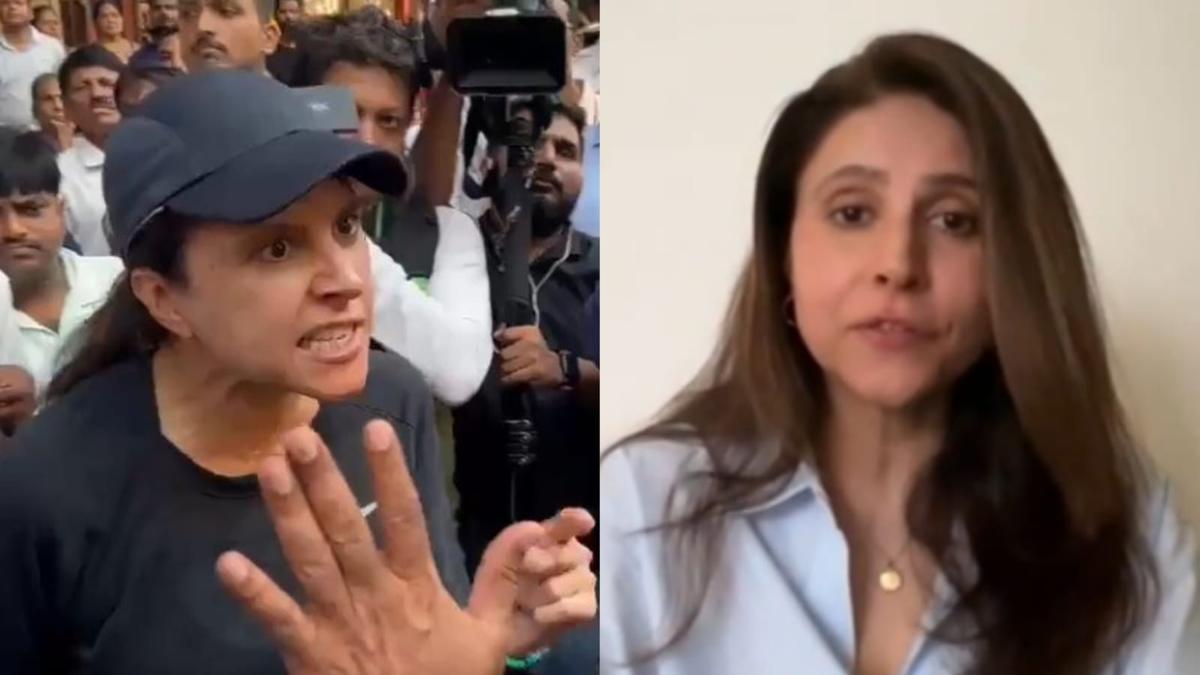 Teena Choudhry, woman who confronted Maharashtra Minister Girish Mahajan, releases video statement; says ‘stuck for over an hour, no response from police’