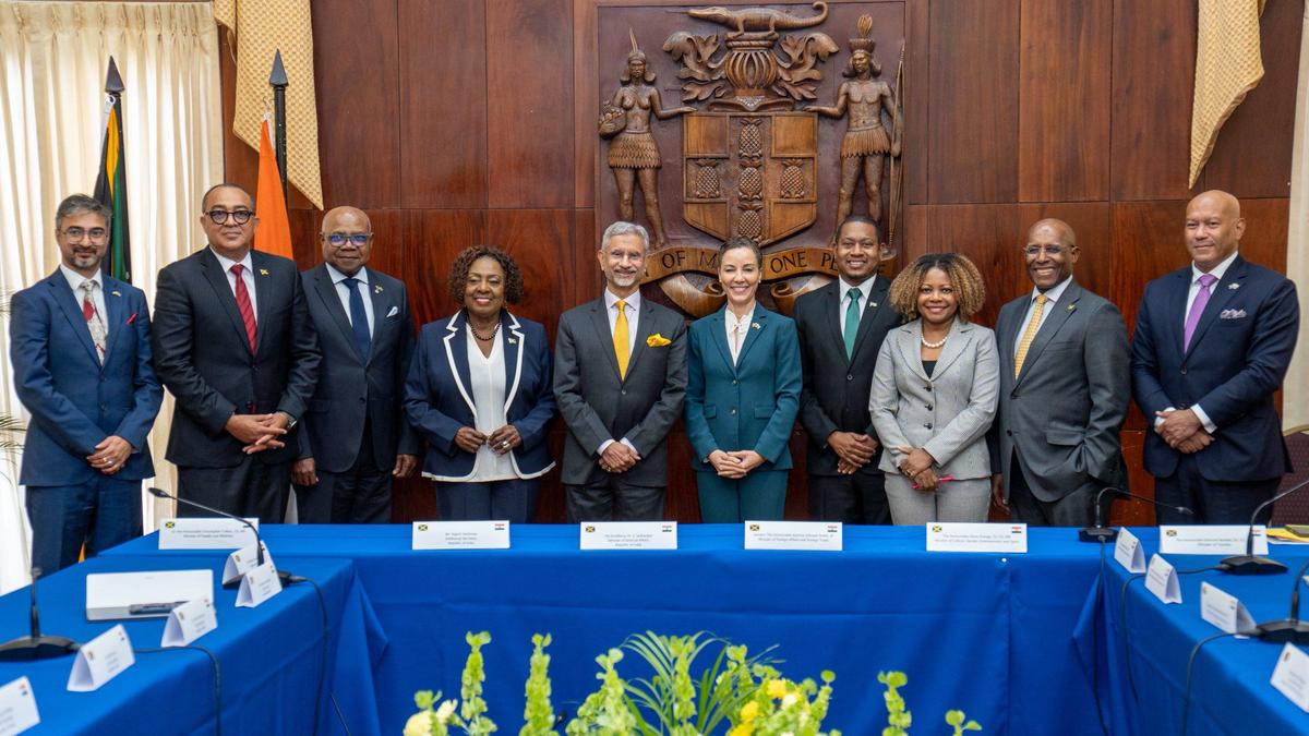 Jaishankar holds talks with Jamaican counterpart, calls for stronger economic ties