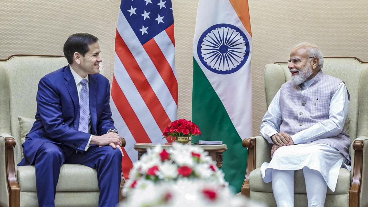 U.S. Secretary of State Marco Rubio meets PM Modi