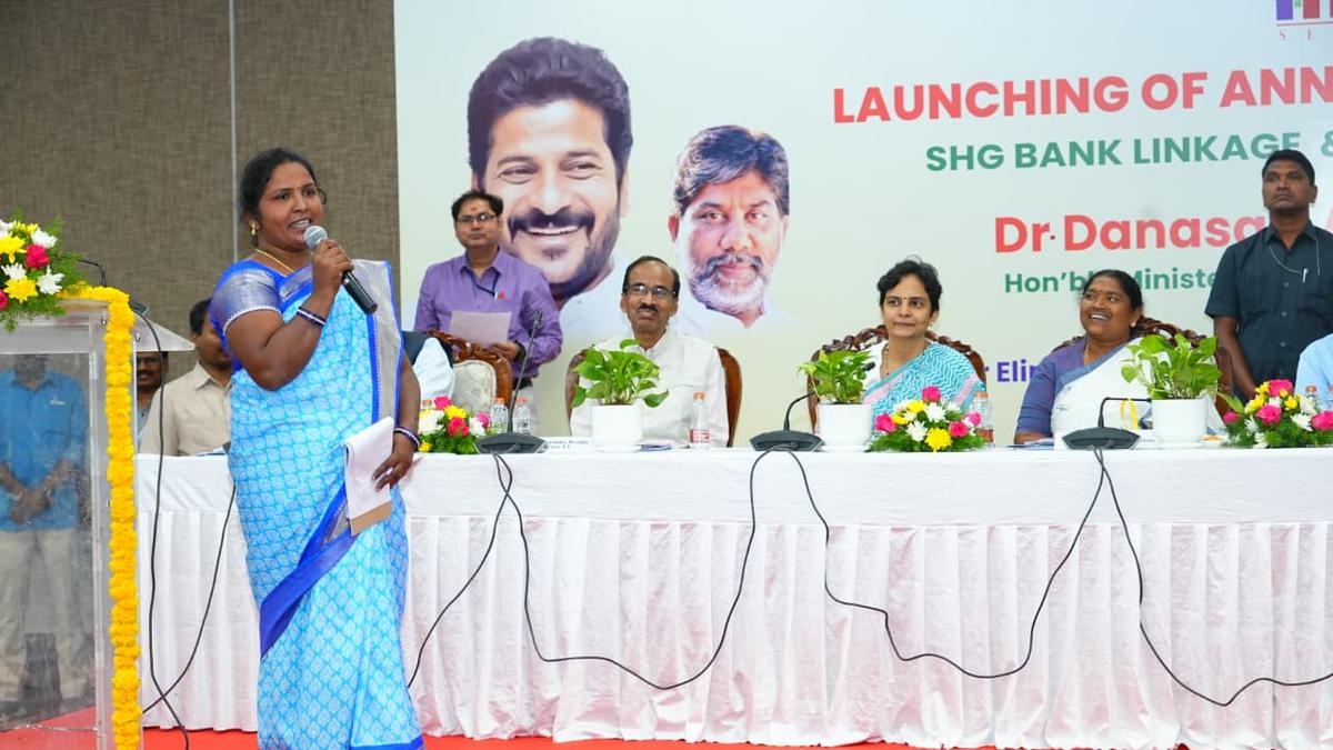 Telangana increases interest-free loan limit for women SHGs from ₹5 lakh to ₹10 lakh: Seethakka