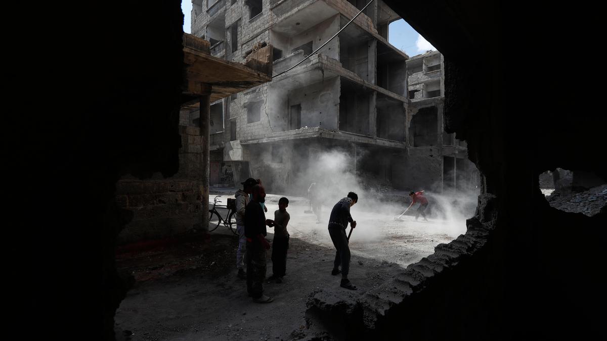 War-battered Syria now sells itself as a safe corridor amid regional conflict