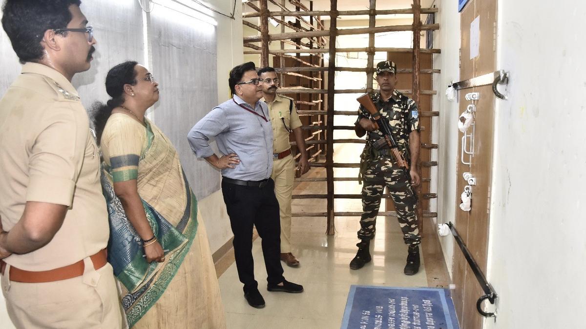 Four-tier security arrangements in place at vote counting centres in Vellore, nearby districts