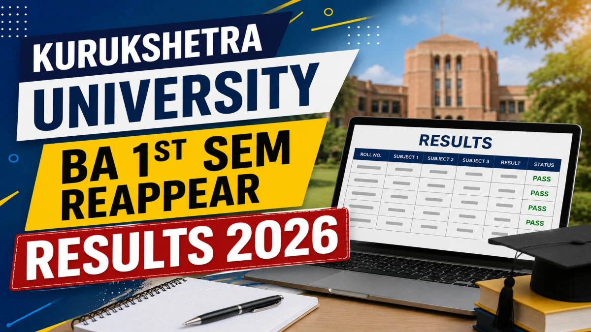 Kurukshetra University Result 2026 Out