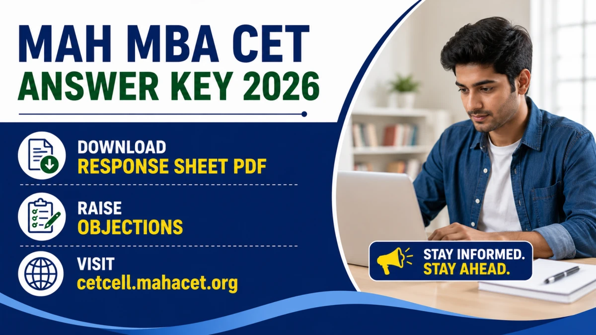MAH MBA CET Answer Key 2026