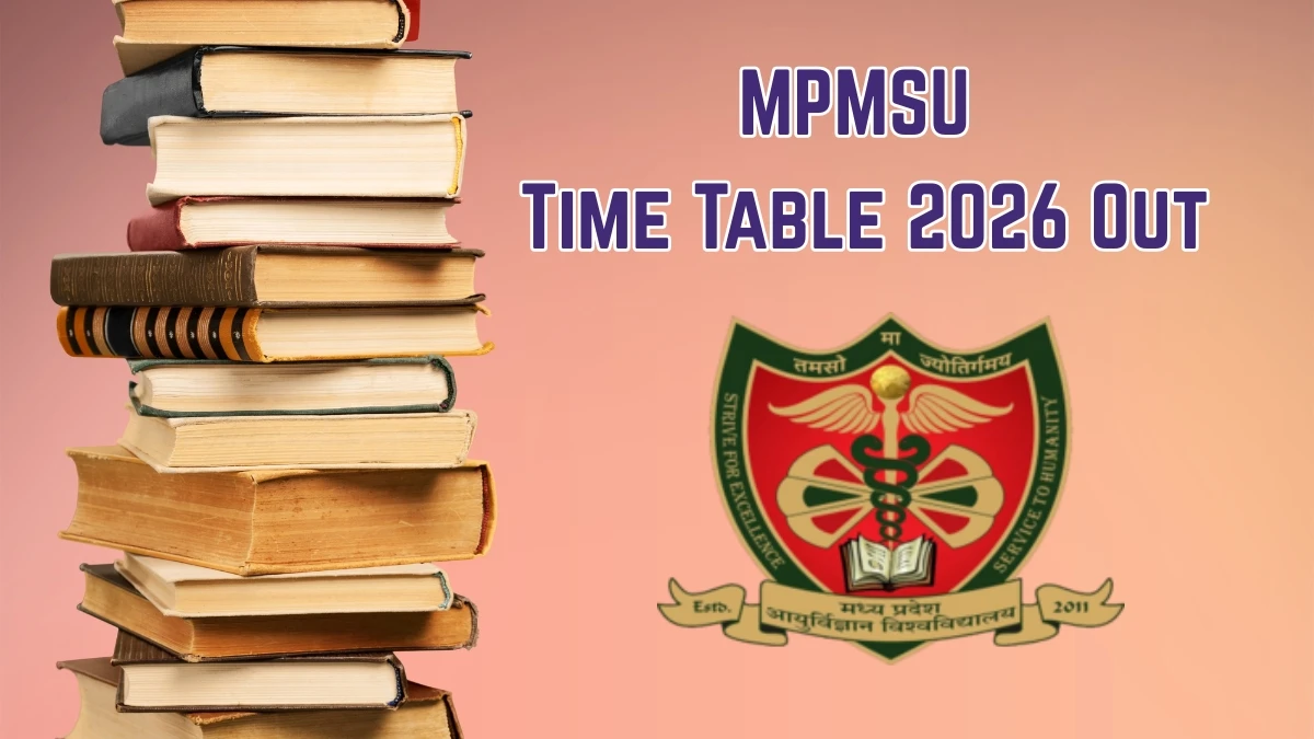 MPMSU Time Table 2026 Out