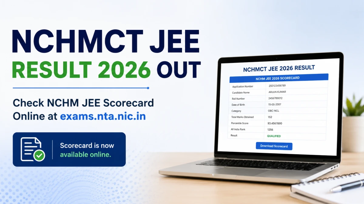 NCHMCT JEE Result 2026 Out