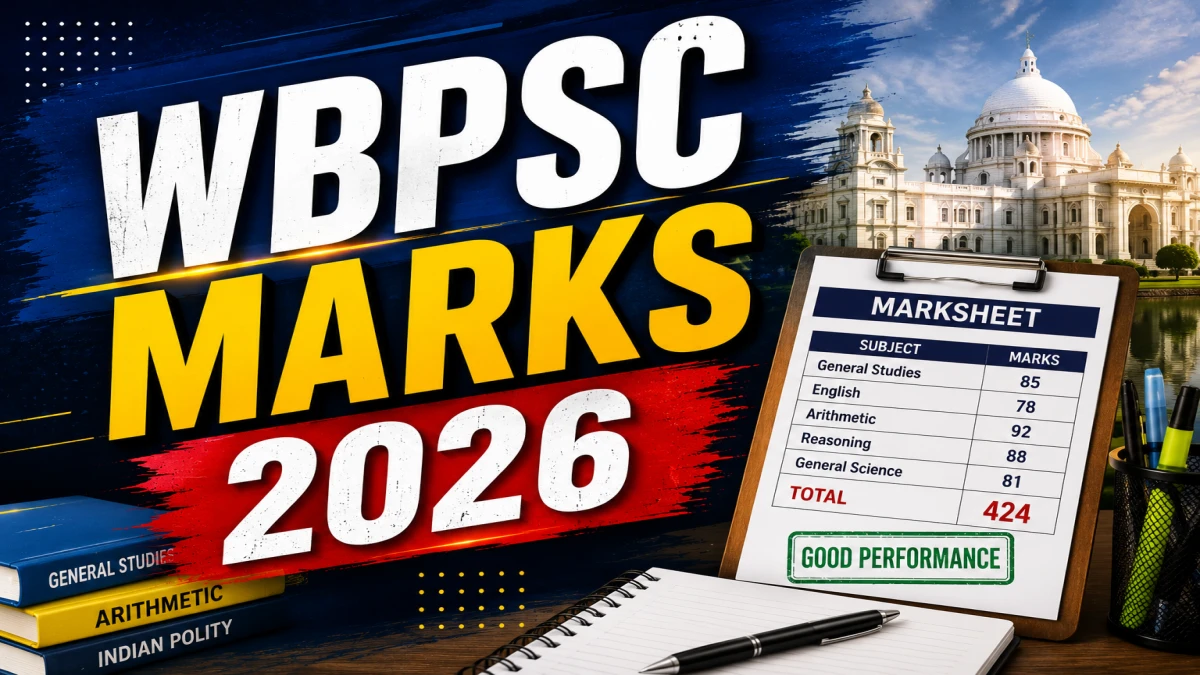 WBPSC Marks 2026 OUT For Audit, Account And WBCS Exam (Direct Link)